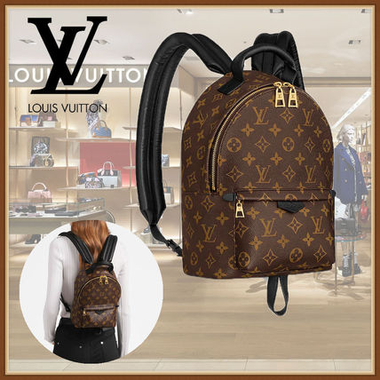 Louis Vuitton MONOGRAM 2020 SS Monogram Casual Style Unisex Canvas Leather Backpacks M44871 