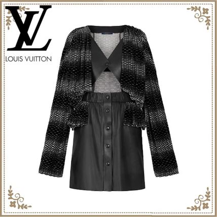 Louis Vuitton Bi Material Three Piece Dress 1A620U 