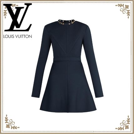 Louis Vuitton Long Sleeved Skater Dress 1A605Q 