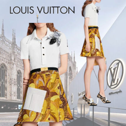 Louis Vuitton 2020 SS A Line Wrap Skirt 1A7T0P 