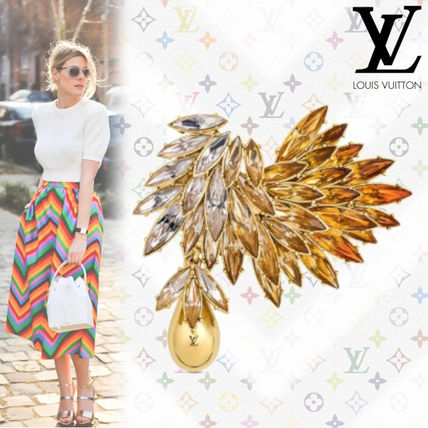 Louis Vuitton Petal Strass Brooch MP2571 