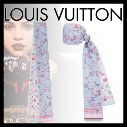 Louis Vuitton 2020 21AW Tropical Patterns Casual Style Unisex Silk Party Style M76431 