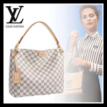 Louis Vuitton DAMIER AZUR 2019 20AW Graceful Pm N42249 