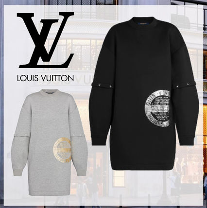Louis Vuitton 2020 SS Crew Neck Short Casual Style Nylon Blended Fabrics 1A63HU 1A63HT 1A63HS 1A61FU 1A61FT 1A61FS 1A61FR 