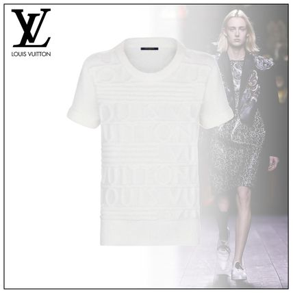 Louis Vuitton 2020 21AW Wool Short Sleeves Logo T Shirts 1A83DI 