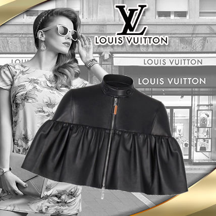 Louis Vuitton 2020 21AW Casual Style Leather Office Style Elegant Style Jackets 1A826B 