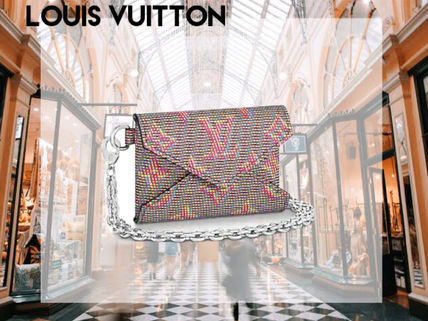 Louis Vuitton MONOGRAM Monogram Leather Small Wallet Logo Accessories M68614 