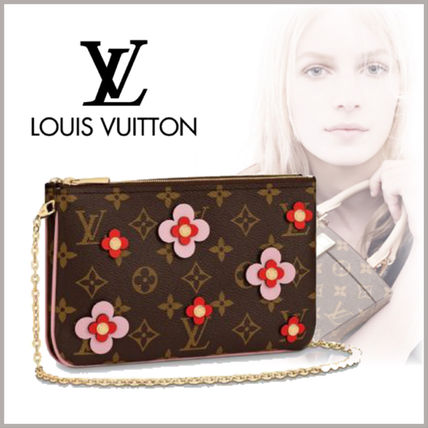 Louis Vuitton MONOGRAM 2020 SS Double Zip Pochette M63905 