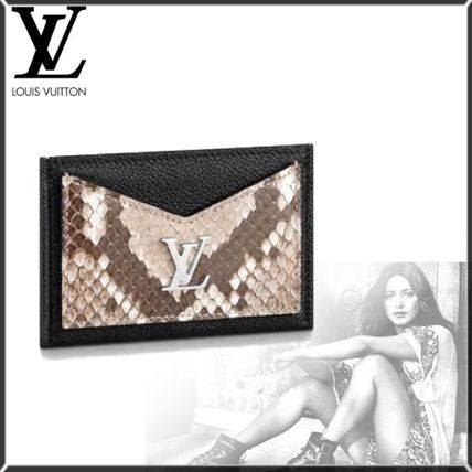 Louis Vuitton Leather Card Holders N97001 