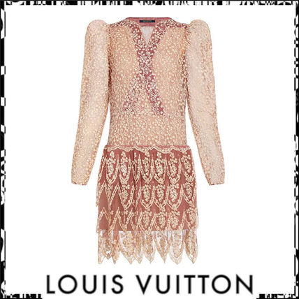 Louis Vuitton 2020 SS Long Sleeved Dress 1A7SJY 