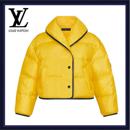 Louis Vuitton 2020 21AW Down Jacket In Satin Nylon With Louis Vuitton Patch 1A82KC 