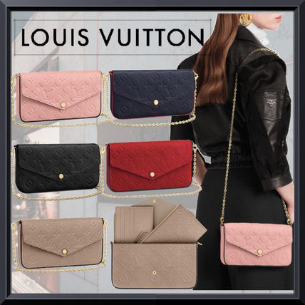 Louis Vuitton 2020 SS Bag in Bag 2WAY Bi color Leather Crossbody Logo 
