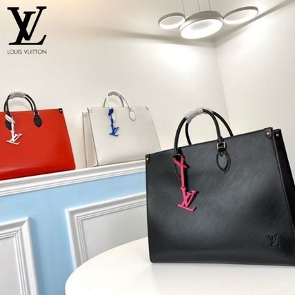 Louis Vuitton Casual Style Unisex Plain Leather Office Style Elegant Style M56229 M56081 M56080 