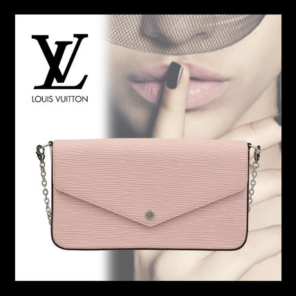 Louis Vuitton EPI Casual Style 2WAY Plain Party Style Office Style Crossbody 