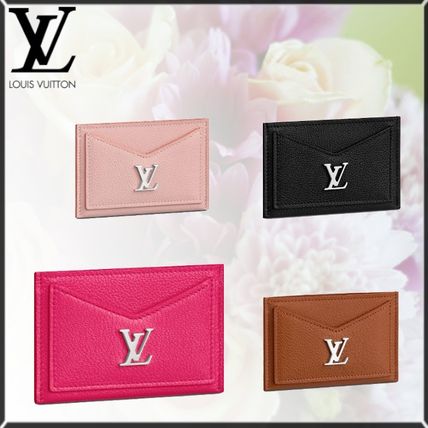 Louis Vuitton LOCKME 2020 SS Leather Card Holders M68610 