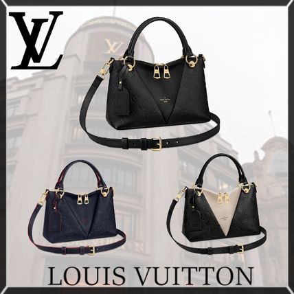 Louis Vuitton MONOGRAM 2020 SS Monogram Leather Logo Totes M44418 