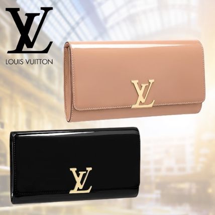 Louis Vuitton 2019 20AW Plain Leather Elegant Style Logo Clutches M51637 M51634 