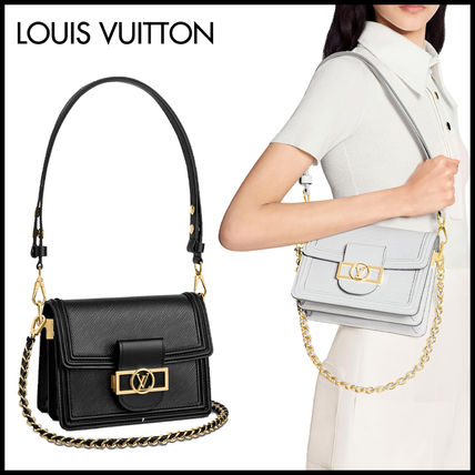 Louis Vuitton EPI 2020 SS 2WAY Plain Leather Party Style Elegant Style Shoulder Bags 