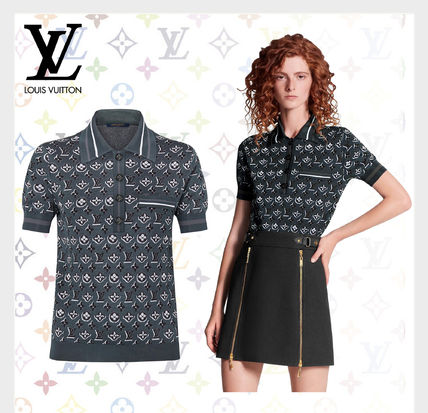 Louis Vuitton 2020 SS Monogram Casual Style Silk Nylon Street Style Polos 1A67K8 