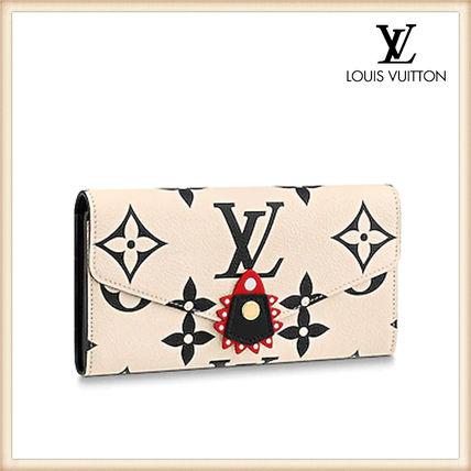 Louis Vuitton PORTEFEUILLE SARAH 2020 21AW Monogram Logo Long Wallets M69514 