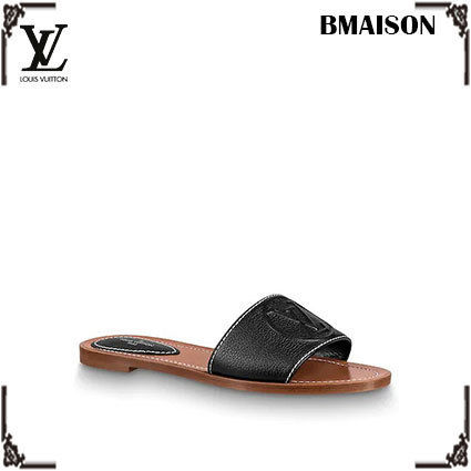 Louis Vuitton 2020 SS Lock It Flat Mules 1A8746 