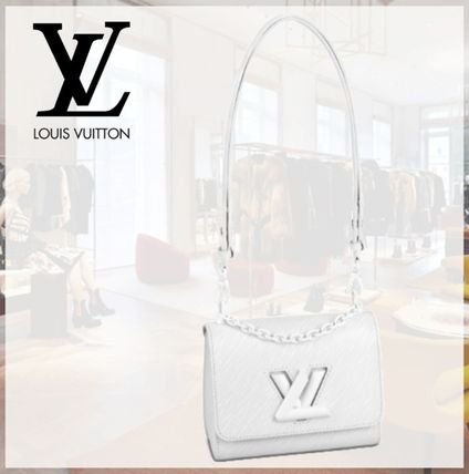 Louis Vuitton EPI Vanity Bags 2WAY Chain Plain Leather Party Style 