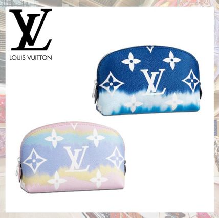 Louis Vuitton MONOGRAM 2020 SS Monogram Canvas Logo Pouches  Cosmetic Bags M69139 M69138 
