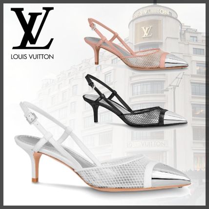 Louis Vuitton 2020 SS Logo Pumps  Mules 1A7S2H 1A7S22 1A7S1N 