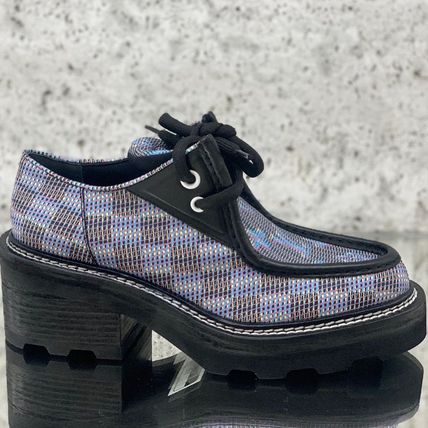 Louis Vuitton DAMIER 2019 20AW Other Plaid Patterns Monogram Plain Toe Rubber Sole 1A5SOZ 