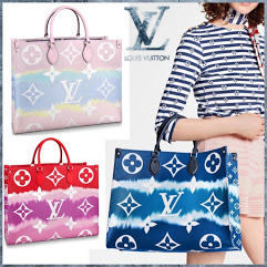 Louis Vuitton 2020 SS Casual Style A4 2WAY Leather Elegant Style Totes M45121 M45119 M45120 