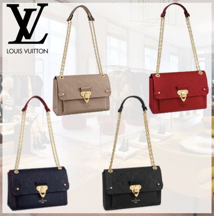 Louis Vuitton MONOGRAM EMPREINTE Monogram 2WAY Chain Leather Party Style Elegant Style 