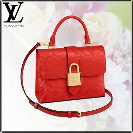 Louis Vuitton EPI Monogram Casual Style Street Style Office Style M53239 