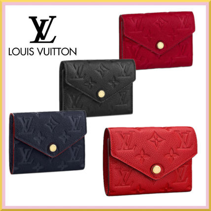 Louis Vuitton MONOGRAM EMPREINTE Victorine Wallet M64577 M64061 M64060 M63701 
