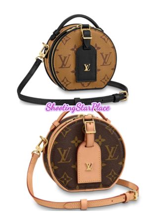 Louis Vuitton PETITE BOITE CHAPEAU 2019 20AW Monogram Casual Style Leather Elegant Style Crossbody 