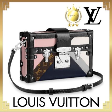 Louis Vuitton PETITE MALLE 2020 SS Monogram Casual Style Calfskin 2WAY Leather Party Style 