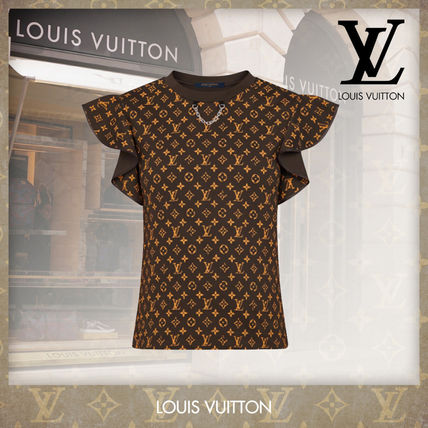 Louis Vuitton MONOGRAM Monogram Casual Style Sleeveless Cotton Medium