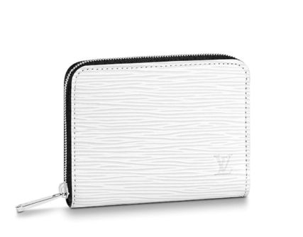 Louis Vuitton Leather Small Wallet Logo Coin Cases 