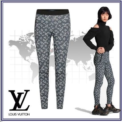 Louis Vuitton 2020 SS Monogram Casual Style Nylon Pants 