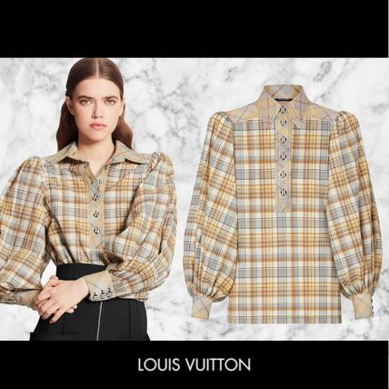 Louis Vuitton 2020 SS Short Glen Patterns Tartan Other Plaid Patterns Casual Style 