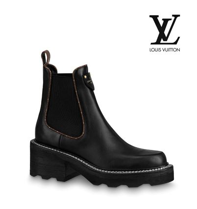 Louis Vuitton 2020 SS Monogram Plain Toe Rubber Sole Casual Style Street Style 1A8949 