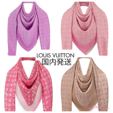 Louis Vuitton MONOGRAM 2020 SS Lightweight Scarves  Shawls M76068 M76065 M70803 M73666 