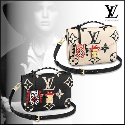 Louis Vuitton Monogram Casual Style Leather Party Style Office Style M45385 M45384 