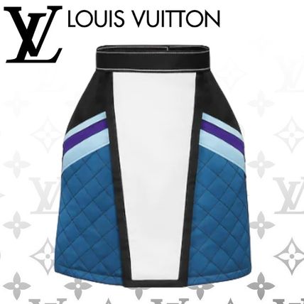 Louis Vuitton 2020 SS Graphic Quilted Skirt 1A624U 