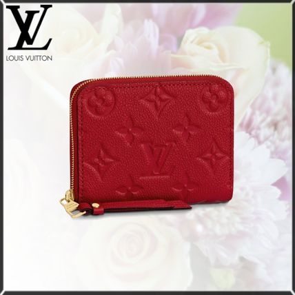 Louis Vuitton MONOGRAM Monogram Plain Logo Coin Cases M63696 
