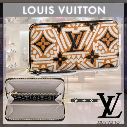 Louis Vuitton ZIPPY WALLET 2020 21AW Monogram Unisex Canvas Leather Long Wallet Logo M69437 