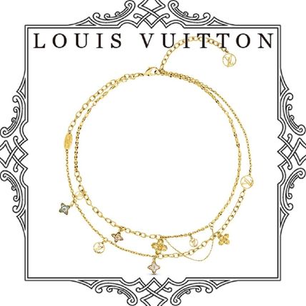 Louis Vuitton 2020 SS Blooming Strass Necklace M68374 