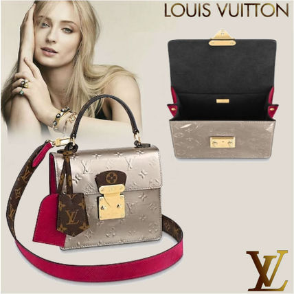 Louis Vuitton Casual Style 2WAY Leather Party Style Elegant Style Logo 