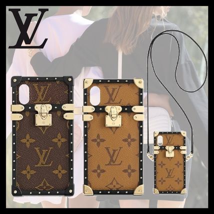 Louis Vuitton MONOGRAM 2020 SS Eye Trunk With Strap Iphone XXs M62619 M62618 