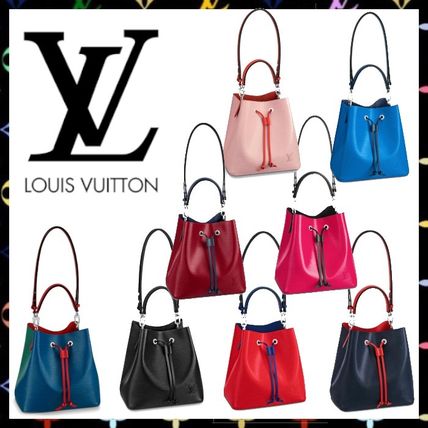Louis Vuitton NEONOE 2020 SS Casual Style 2WAY Plain Leather