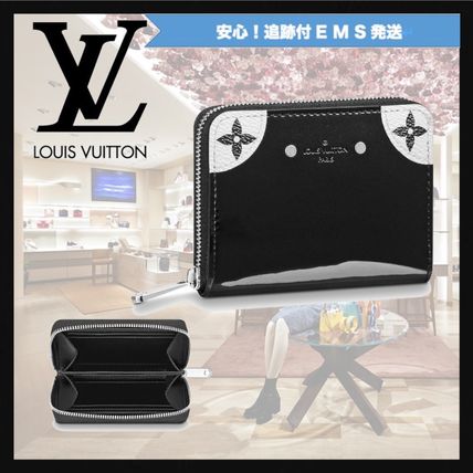 Louis Vuitton Monogram Small Wallet Coin Cases 